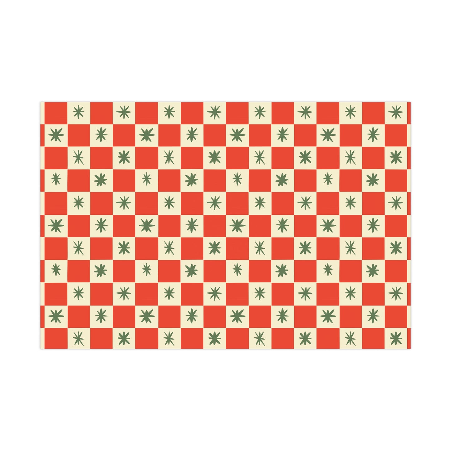 Checkered Gift Wrap Papers