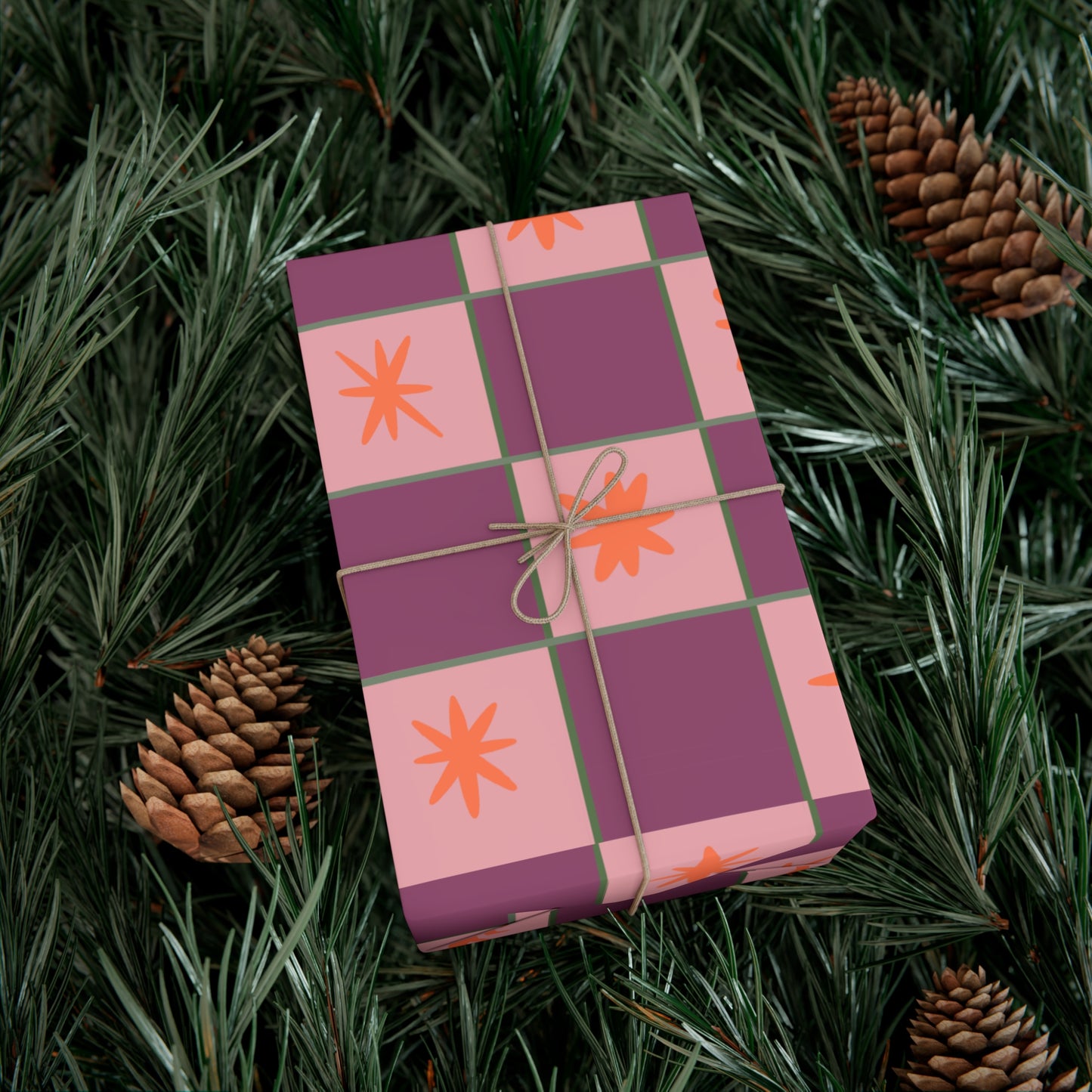 Checkered Wrapping Paper