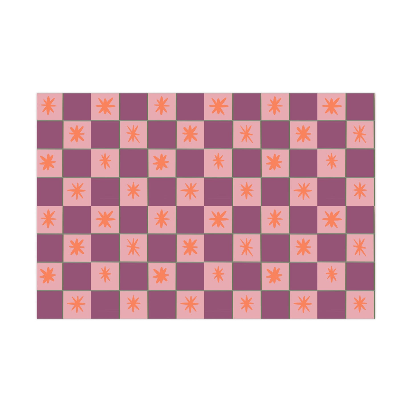 Checkered Wrapping Paper