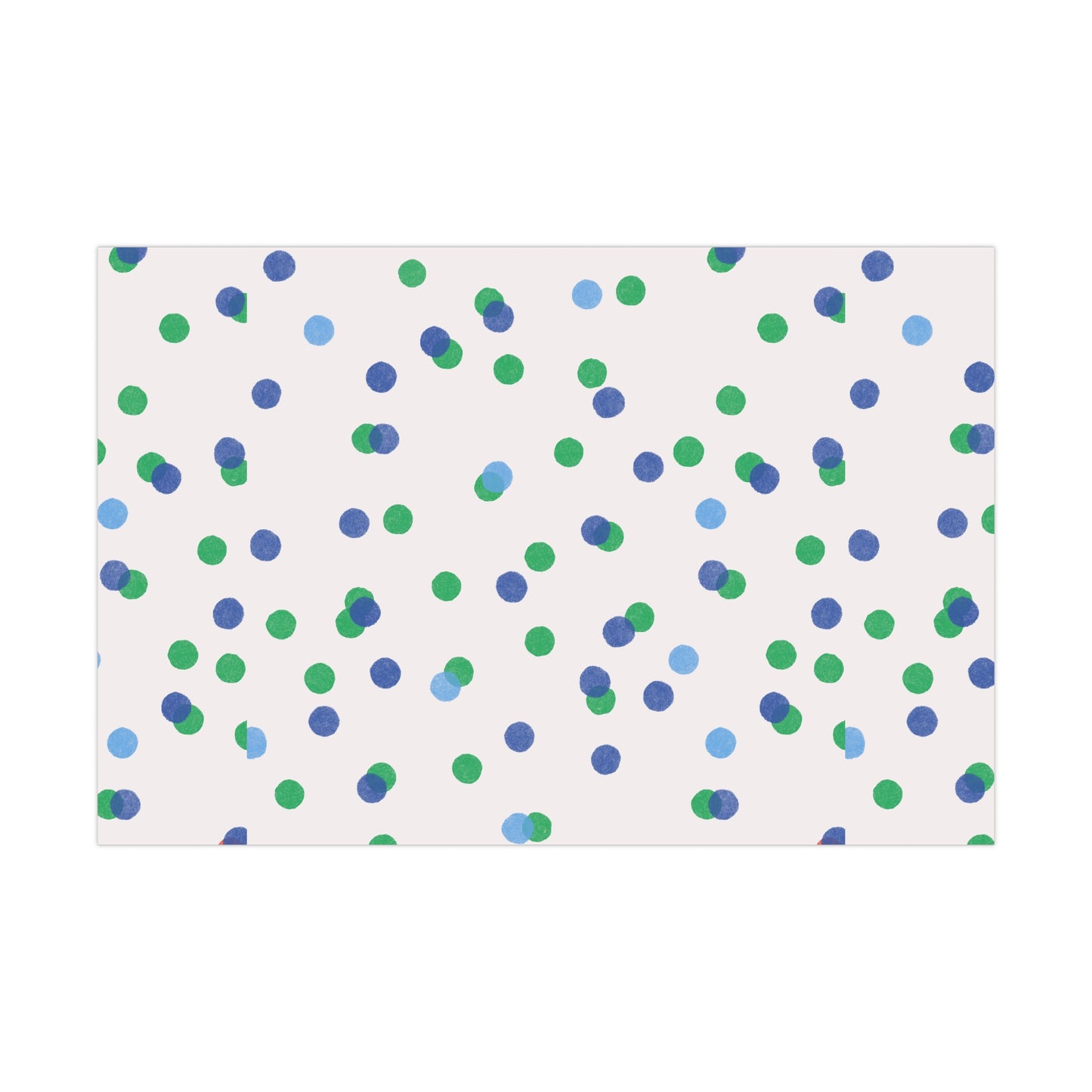 Risograph Dot Wrapping Paper