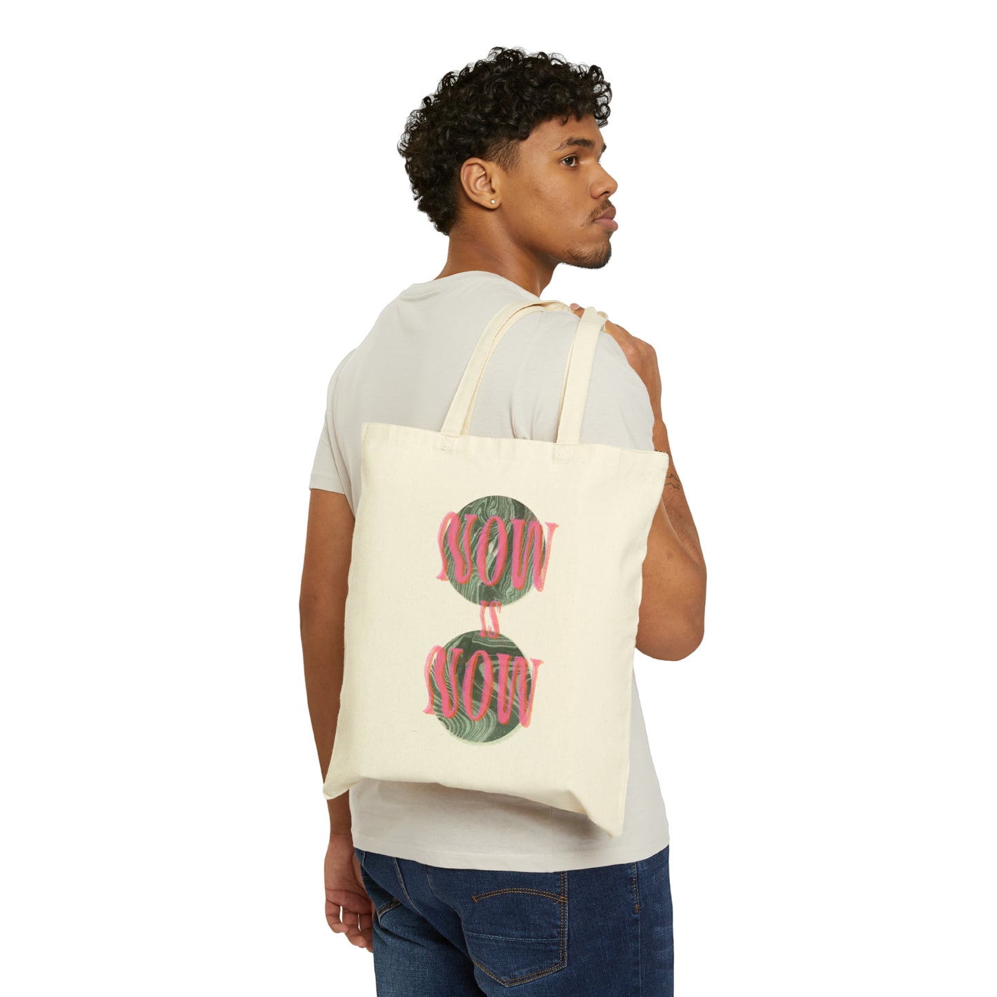 Now is Now Canvas Tote Bag