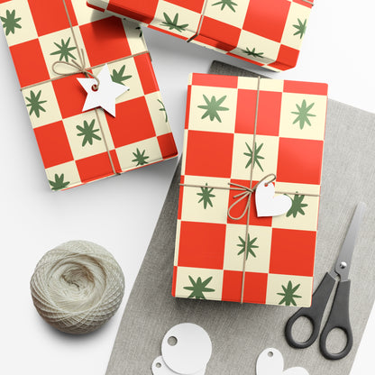 Checkered Gift Wrap Papers