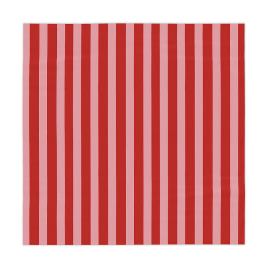 The Striped Tablecloth