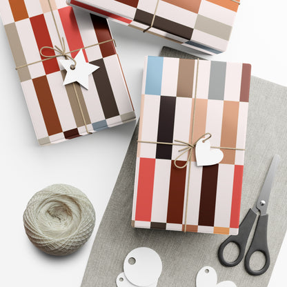 Multicolor Quilt Gift Wrapping Papers