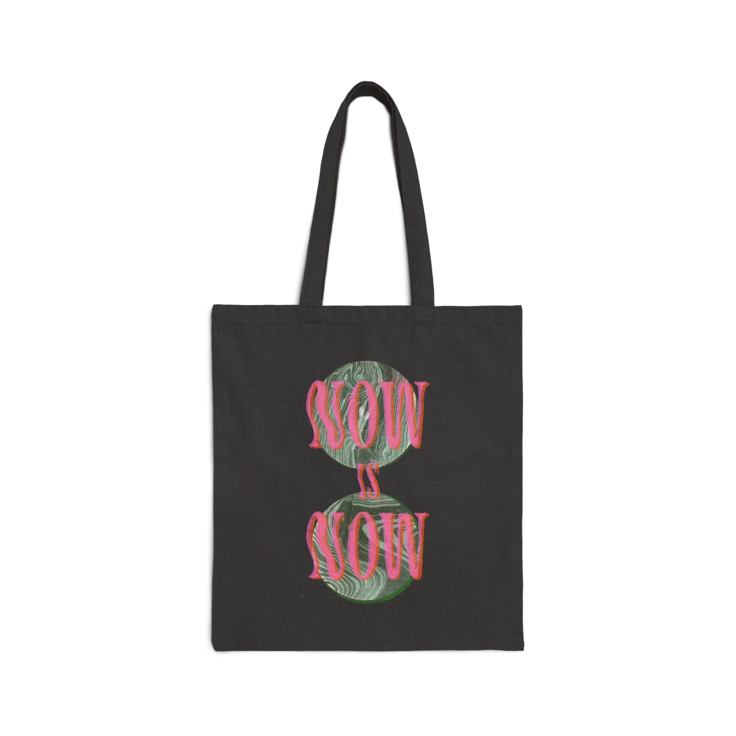 Now is Now Canvas Tote Bag