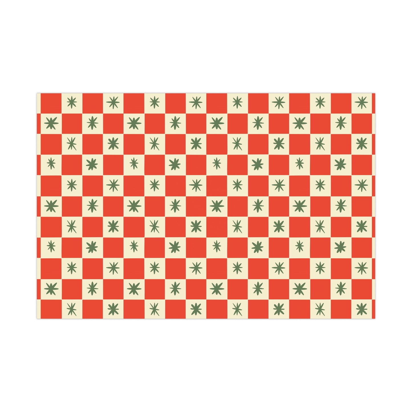 Checkered Gift Wrap Papers