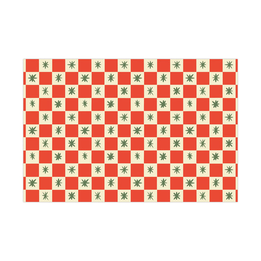 Checkered Gift Wrap Papers