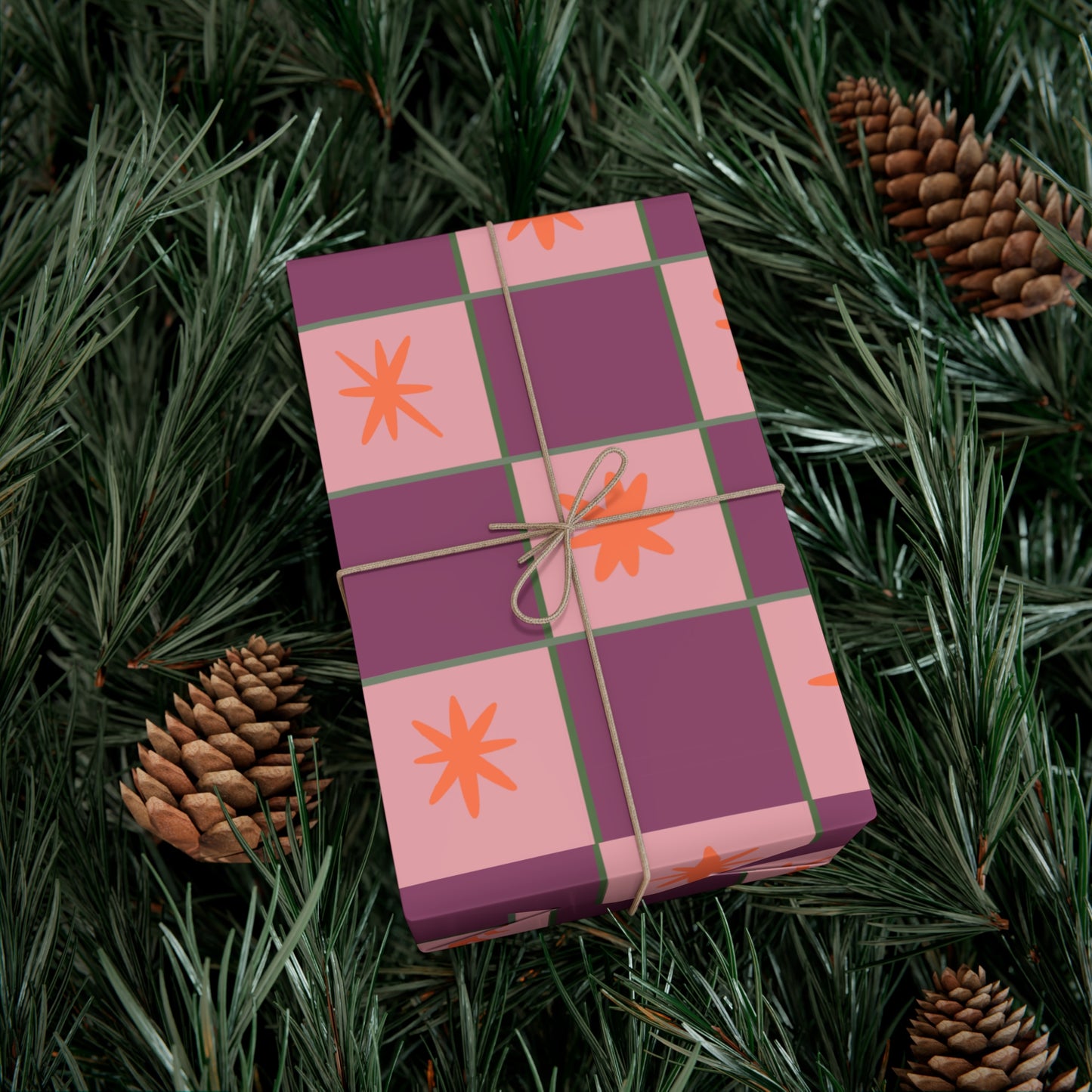 Checkered Wrapping Paper