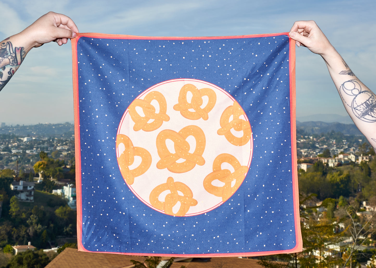 Salty Night Pretzel Bandana