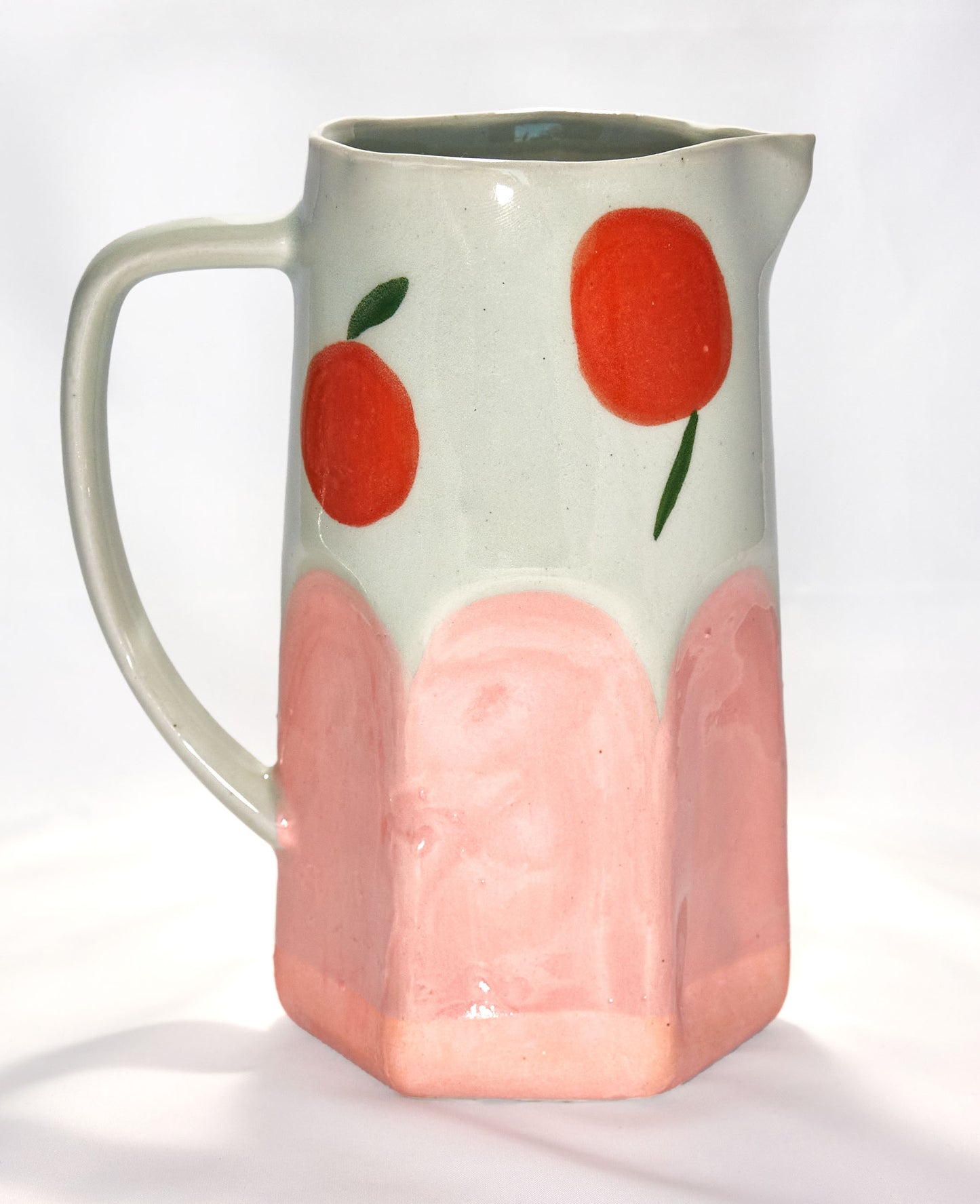 Porcelain Fruit Pitcher