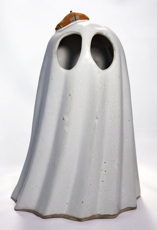 Porcelain Beret Ghost - Medium