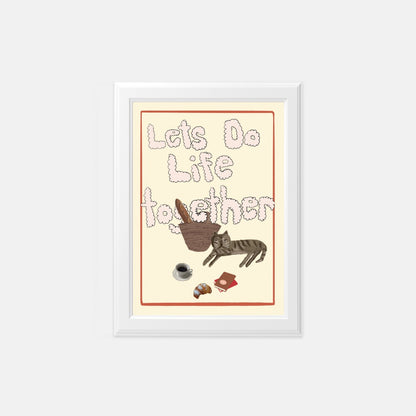 Let’s Do Life Together Print 5x7