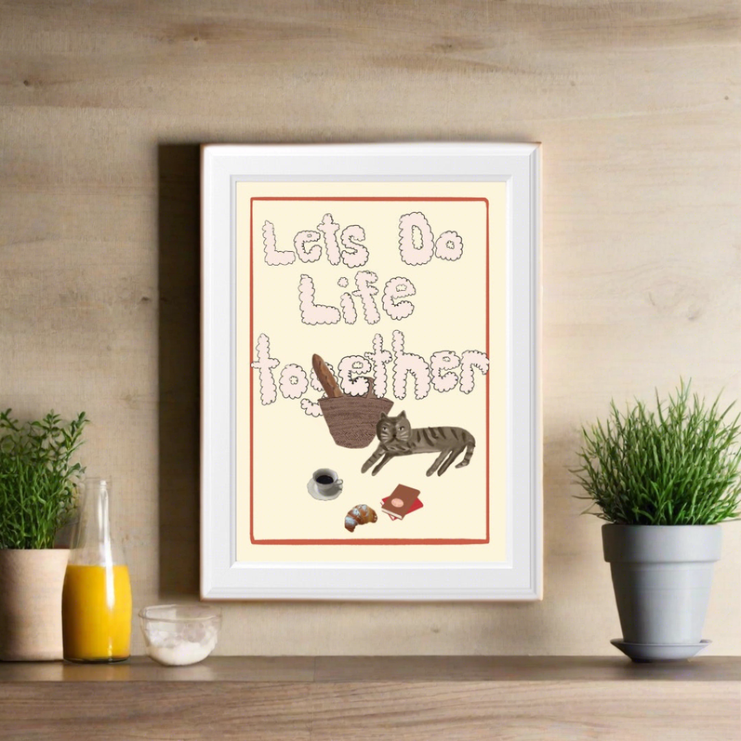 Let’s Do Life Together Print 5x7